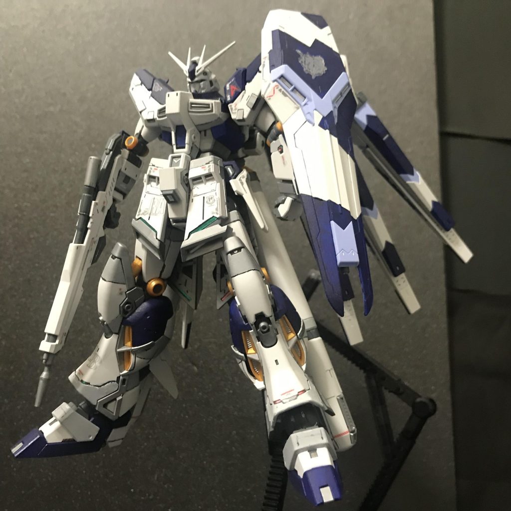 全体像イケメンなイケメンHi-νガンダム……(語彙力低下中)まあなんと言ってもイケメンなイケメンのイケメンHi-νガンダム!!イケメンすぎてイケメンみたいですがイケメンなんですよ!!(語彙力尽きた)