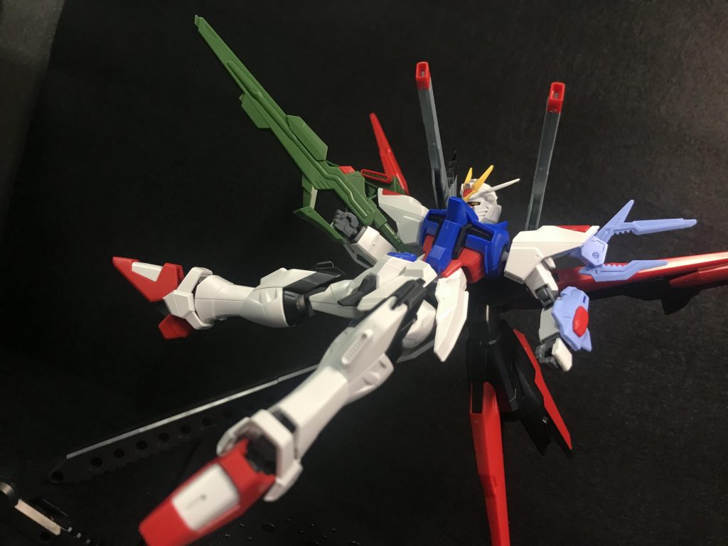 ビームライフル状に小さくしたインパルス砲インパルスって衝撃って意味らしいです