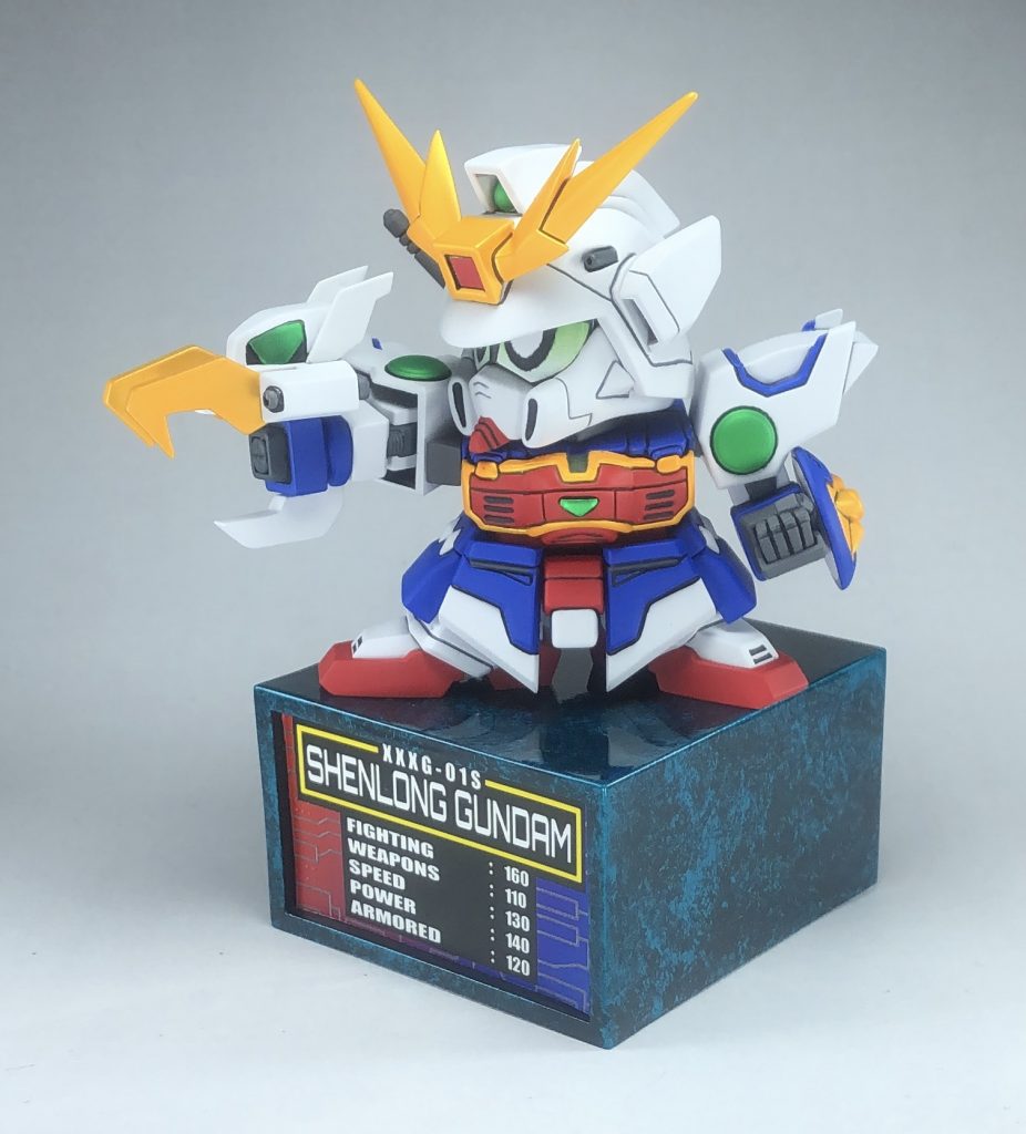 フロントアーマーも延長、サイドアーマーはジーエンアルトロンから。