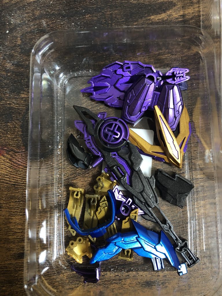 メタリックに塗装した後 今後も新たに作った作品を中心に投稿していく予定なので、よろしくお願いします！