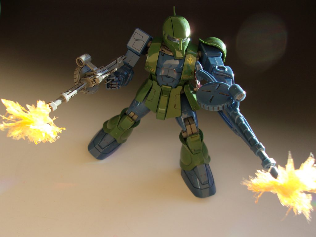 ダブルザクマシンガンです(^o^)丿✨マズルサランラップ。