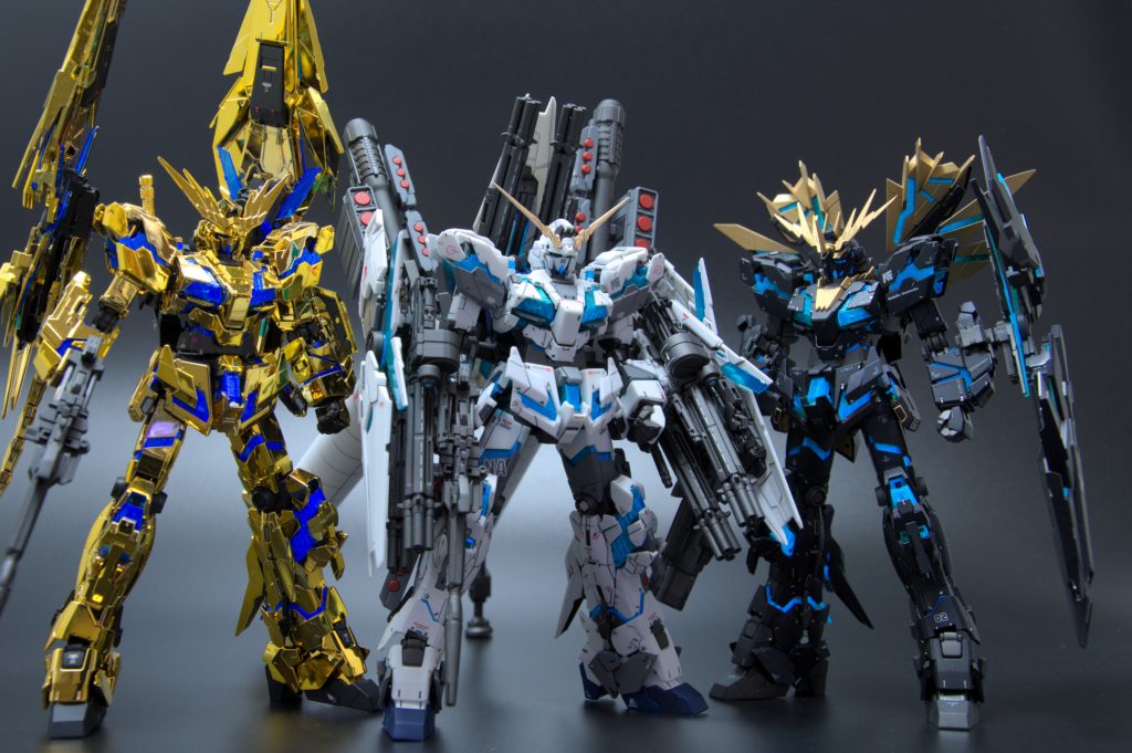 ユニコーン3兄弟がそろい踏み。