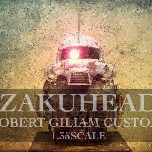 ロバートギリアム機　ザクヘッドバストモデル改修完成品