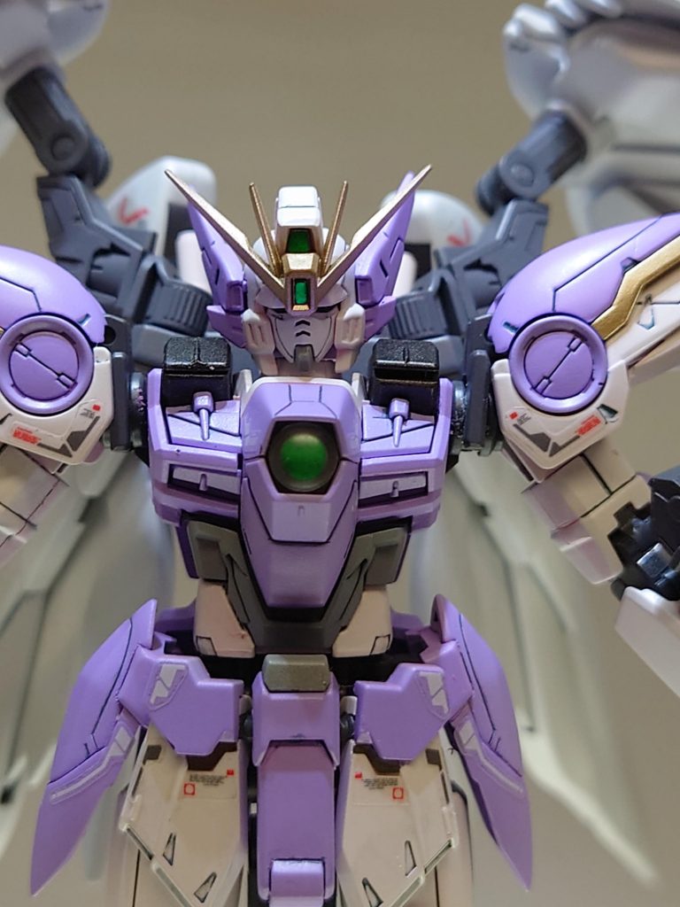 黄色の箇所はEx-ゴールドにしましたがいい感じの発色だと思います。ギラギラし過ぎないところがいいです。