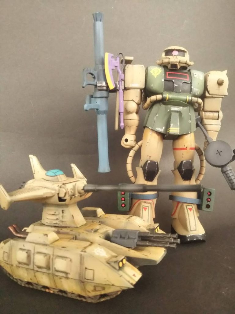 マゼラアタック 旧キット–5枚目/制作者：@らいぷちひ