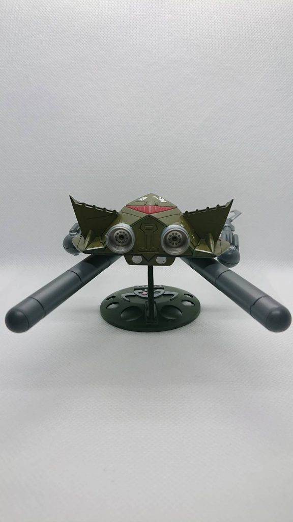 バーニアは市販のものを挿し込んだだけですが、印象は変わりますね。