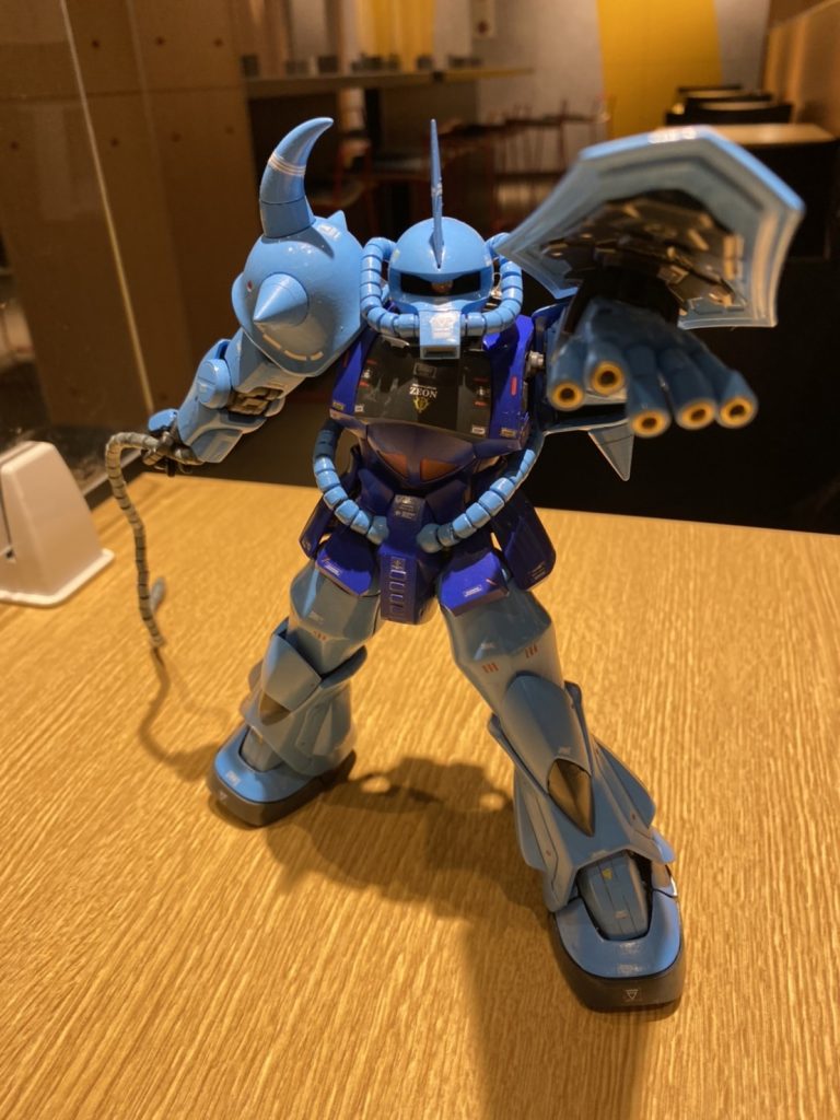 今回は、マスターグレードのグフを制作しました。