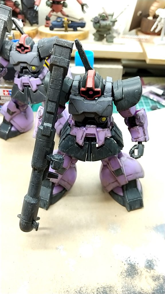 最後は特製スポンジを使った、らいだーjoe氏のお手軽ウェザリング!小さすぎたのか、雑誌のようにはいかなかった感じです…スポンジ探すのちょっと苦労しました。写真映えとか考えて、今後のプラモに活かします!お好みとかあれば…違いが分かりにくい… 動画もあげてるので、「Gフレーム 汚し」で検索してみてください!