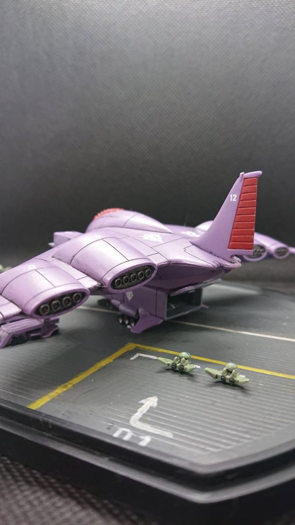 ドップの主翼は少し削って薄くしてます。