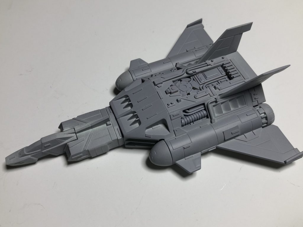 塗装前のサフ状態