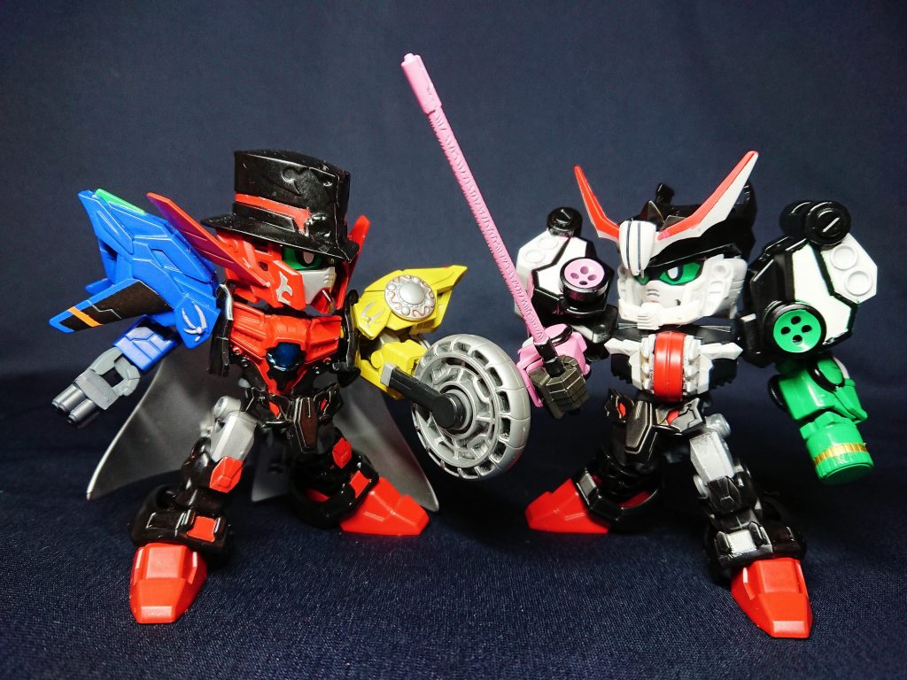 劇中では再現できなかったルパンカイザーvsパトカイザーもいけます。ちなみにシーフルパンとは兄弟となっています。