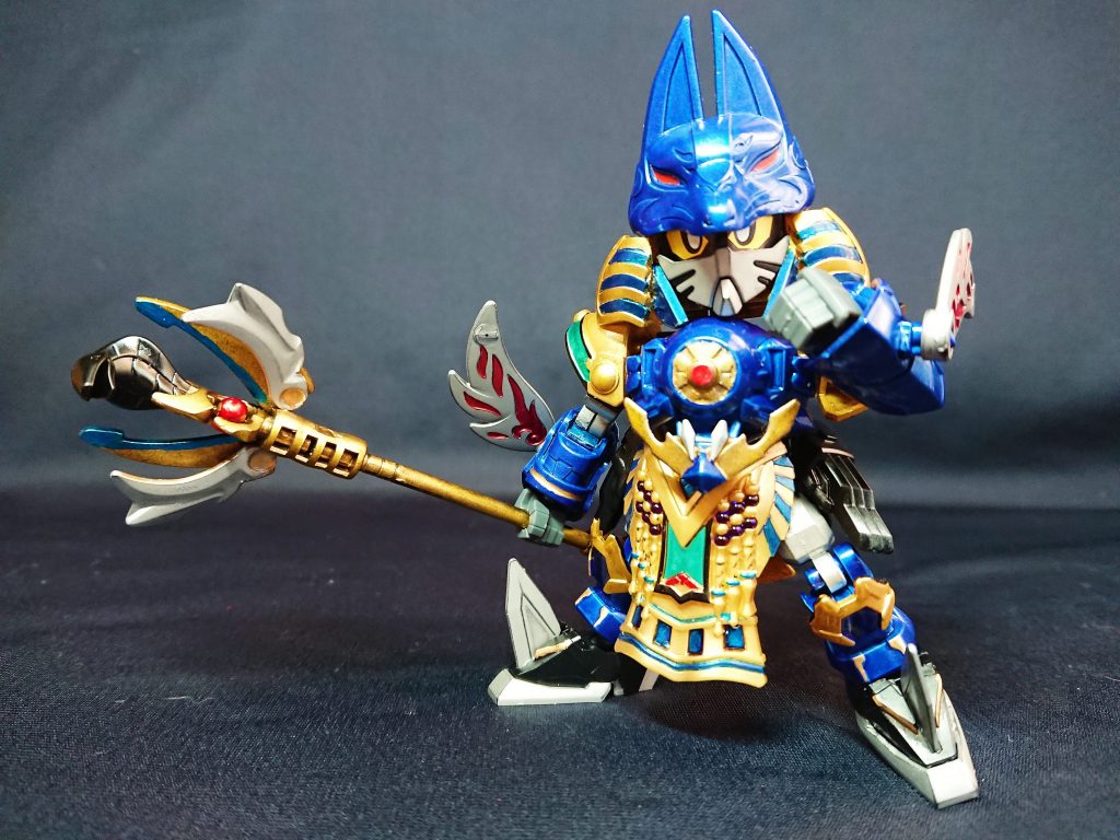 機兵ということで頭身サイズはシルエットブースターを使い、少しだけ高めにしています。