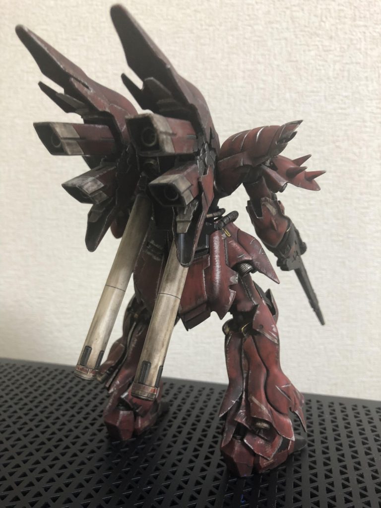 ガンプラ初製作(RG シナンジュ)–2枚目/制作者：beginning