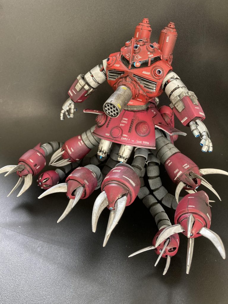 ズゴックをさらに海中専用機体へと特化してみました。