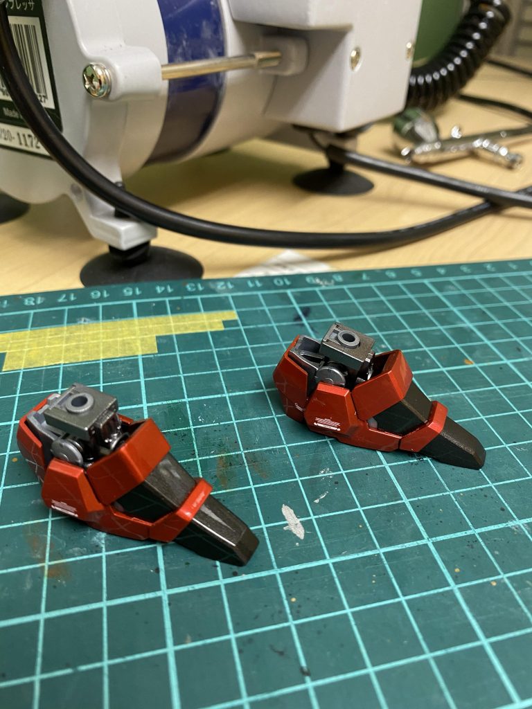 かなり理想に近い写り込みをしてくれる機体に仕上がりました。