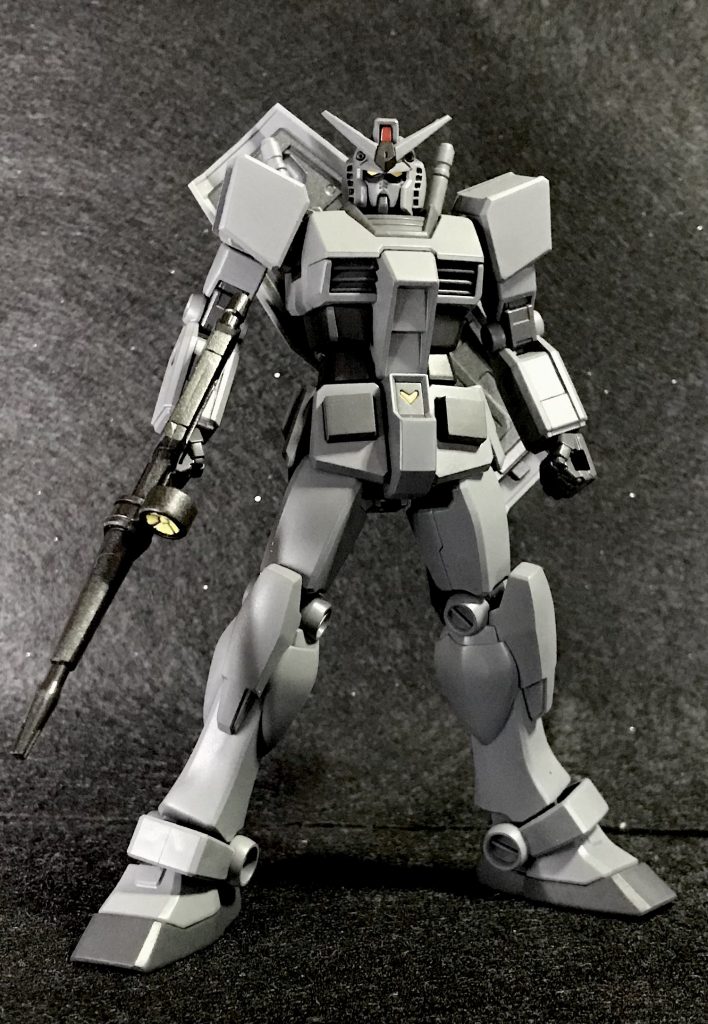 こちらは、去年の今頃〜・・でしたかね？？ガンダムの1番くじで当てましたEGガンダムです☝🏻今更ながらになりましたけれども、完成させました☺️