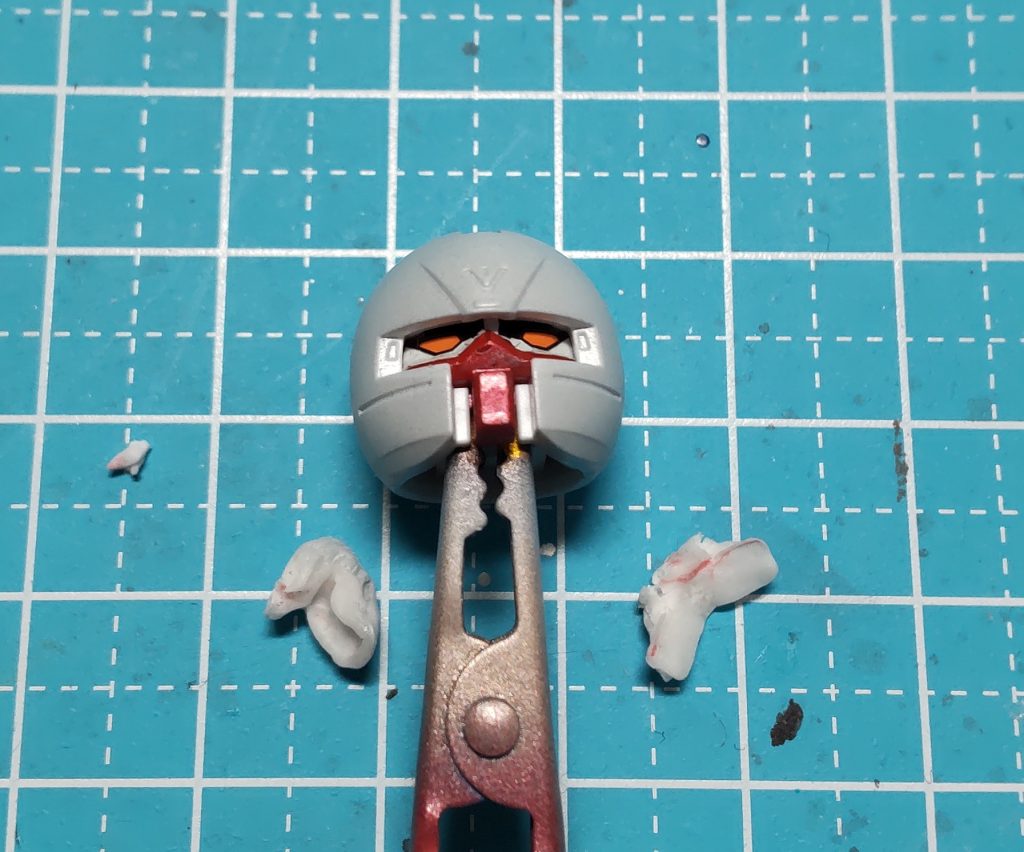 少し赤がねんどに持っていかれましたが修正で済む程度ですし、これは今後もこういうので使えるかな?