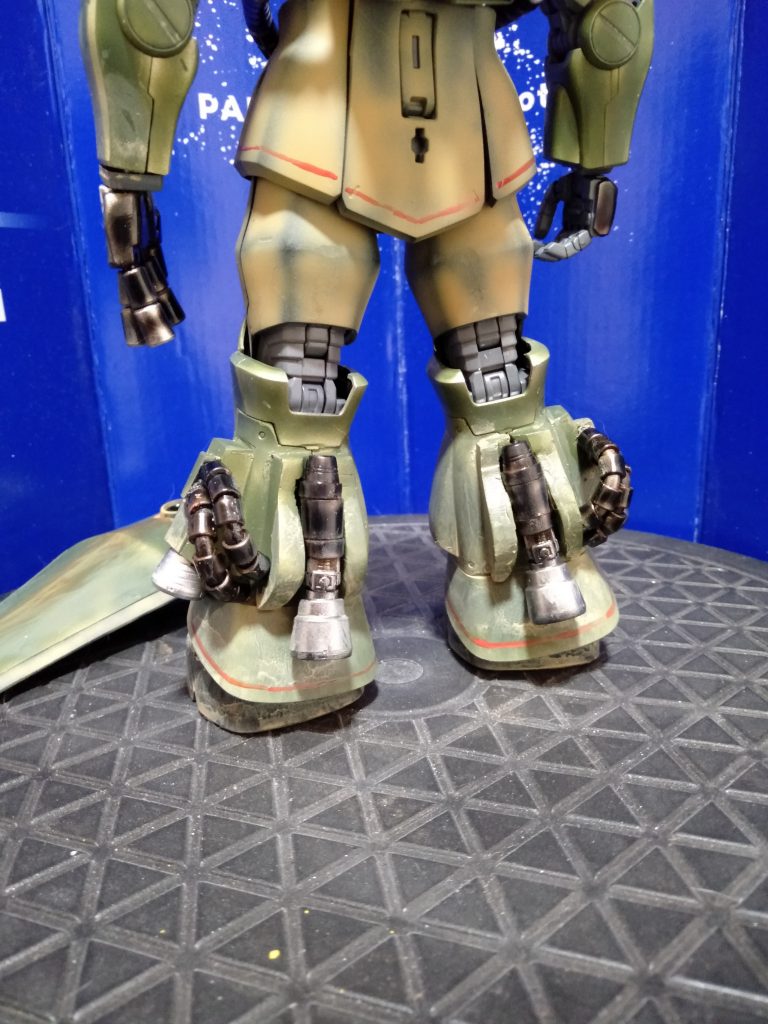 砂漠用高機動型グフ(デザート・グフ)　　MG グフVer.2・0改造　–4枚目/制作者：猫親父