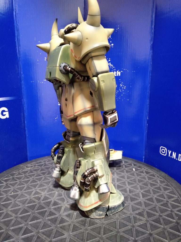 砂漠用高機動型グフ(デザート・グフ)　　MG グフVer.2・0改造　–6枚目/制作者：猫親父