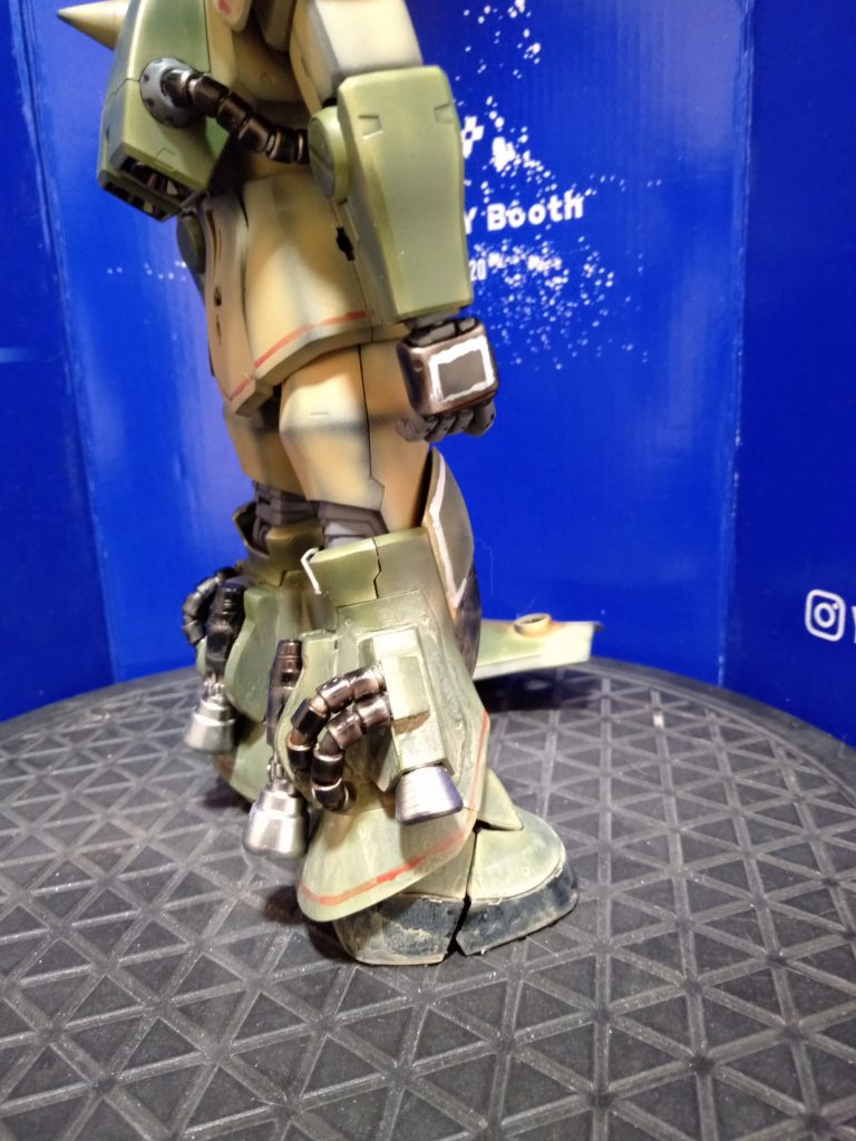 砂漠用高機動型グフ(デザート・グフ)　　MG グフVer.2・0改造　–7枚目/制作者：猫親父