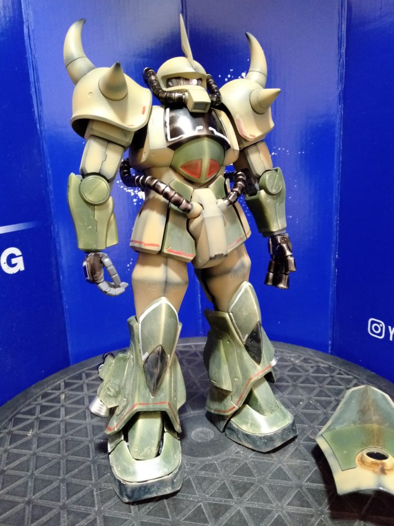 砂漠用高機動型グフ(デザート・グフ)　　MG グフVer.2・0改造　–8枚目/制作者：猫親父