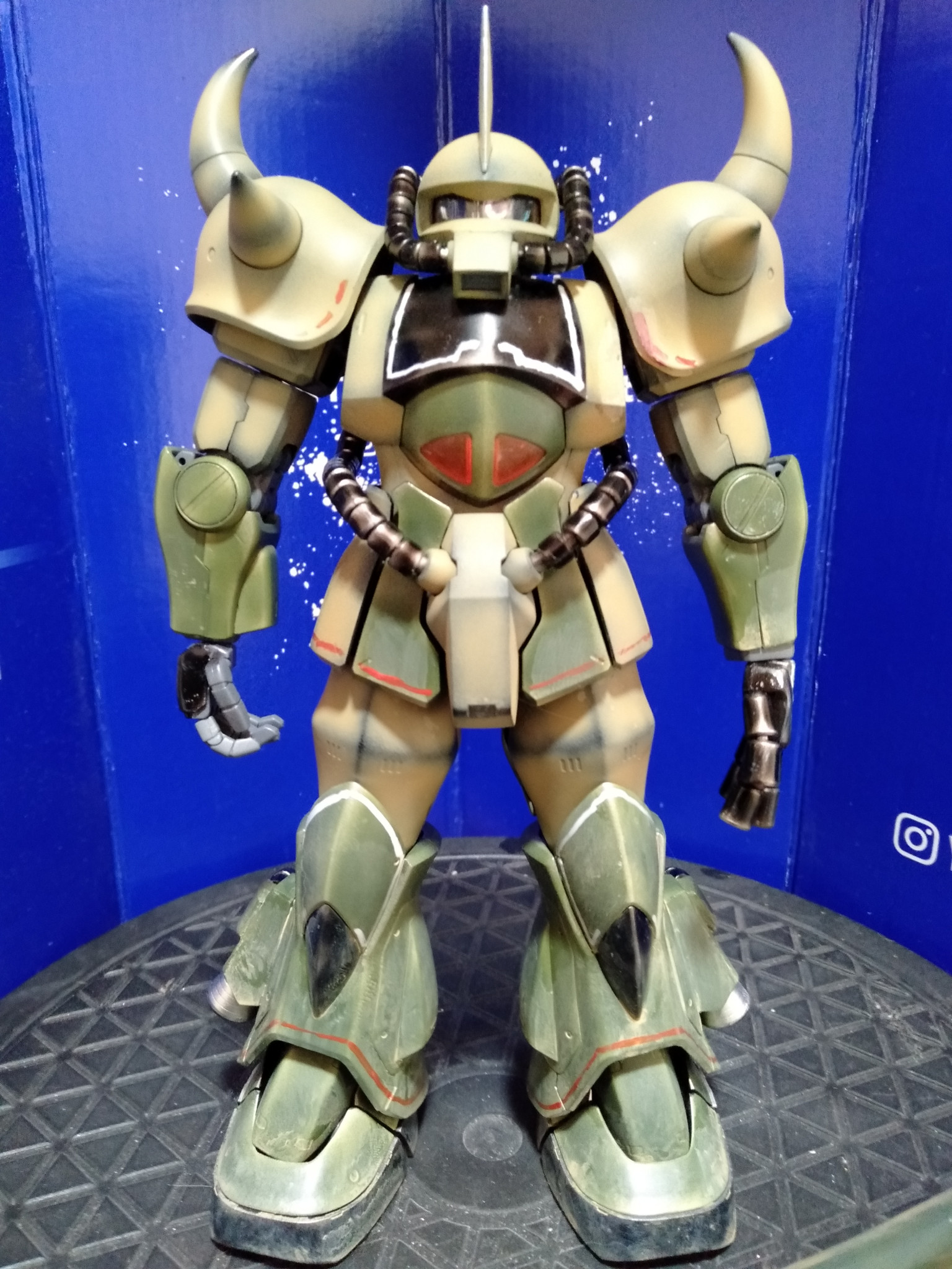 砂漠用高機動型グフ MG グフVer.2・0改造 ｜猫親父さんのガンプラ作品