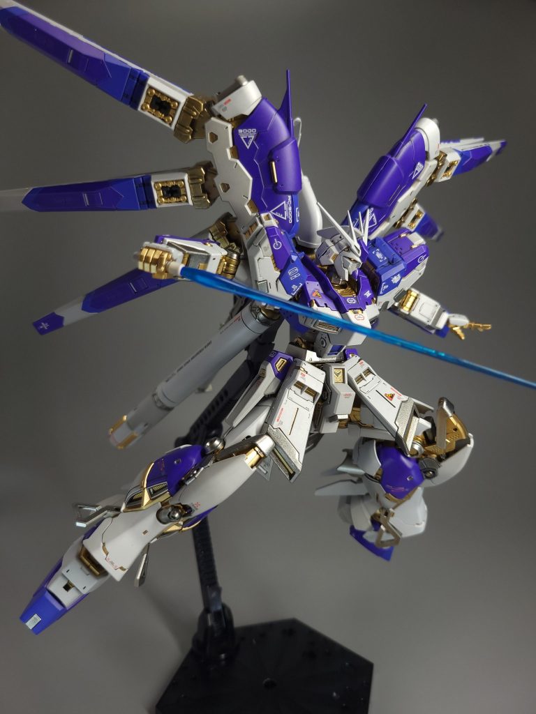 RGなので本当に可動が優秀です。