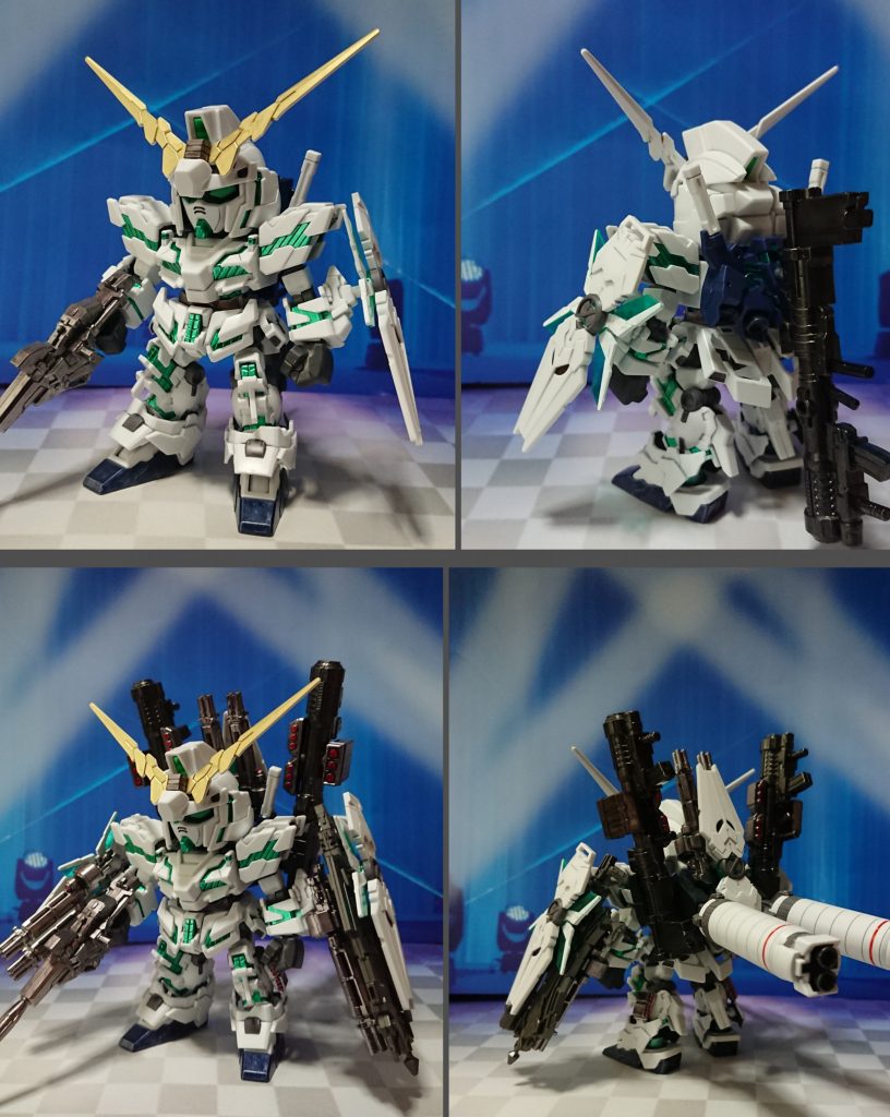 武装状態の前後。