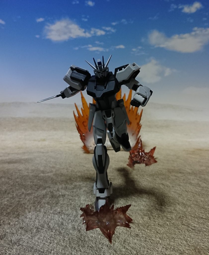 砂漠での死闘。