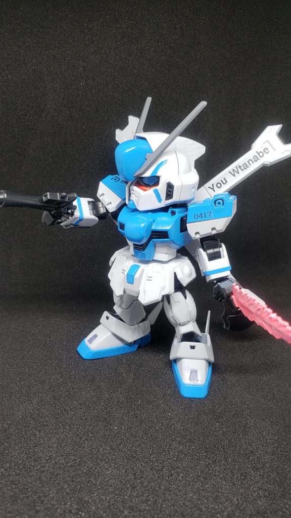 Aqours　渡辺曜専用クロスボーン・ガンダム–2枚目/制作者：黒猫