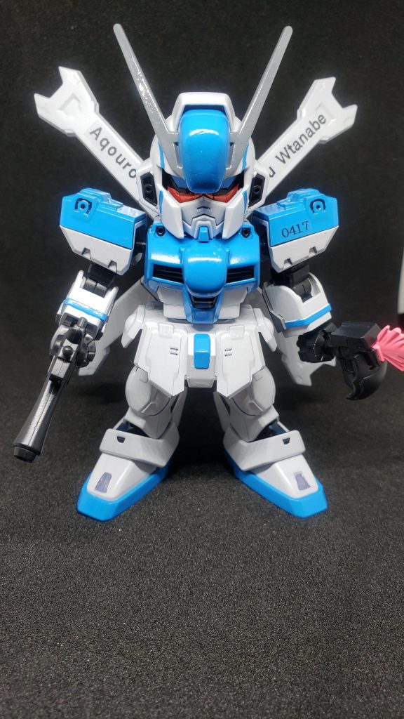 Aqours　渡辺曜専用クロスボーン・ガンダム–4枚目/制作者：黒猫