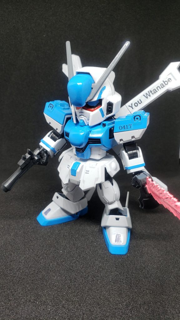 Aqours　渡辺曜専用クロスボーン・ガンダム–3枚目/制作者：黒猫