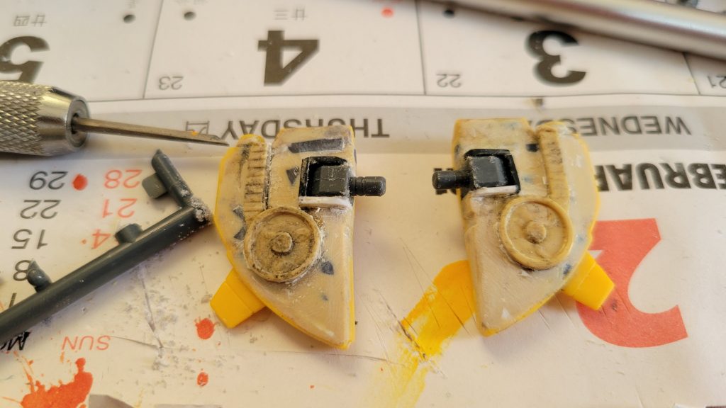 同埋背部風扇葉用了水晶土加混合筆地進行複製背包進行過填補