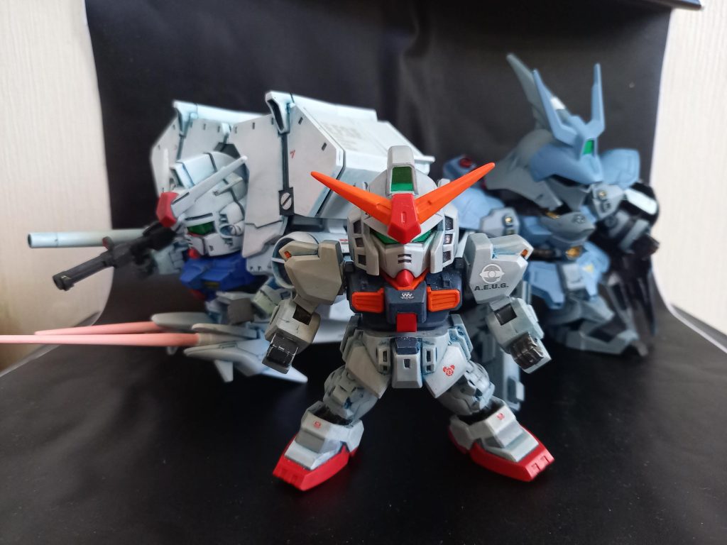 ガンプラバトル用の３機