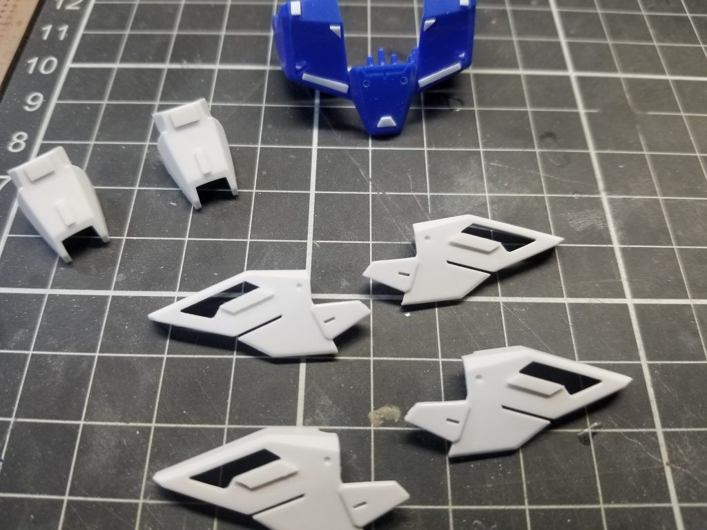 プラ板によるディテールアップ。