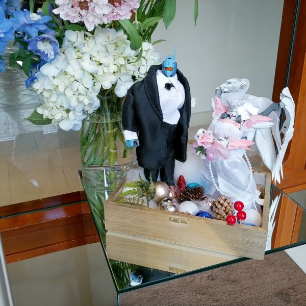 新郎型ネモ＆ウイングガンダムゼロウエディングカスタム結婚式当日完全版