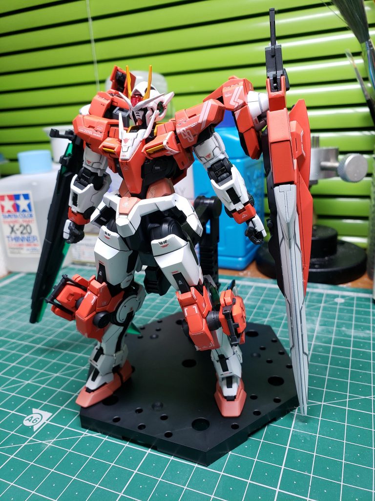 RG ガンダムダブルオーセブンソード/Gインスペクション–2枚目/制作者：せつこぅ…