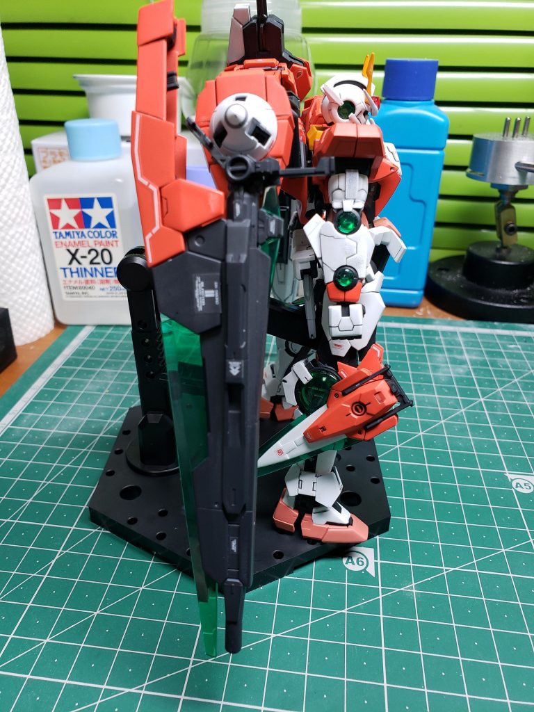 RG ガンダムダブルオーセブンソード/Gインスペクション–4枚目/制作者：せつこぅ…
