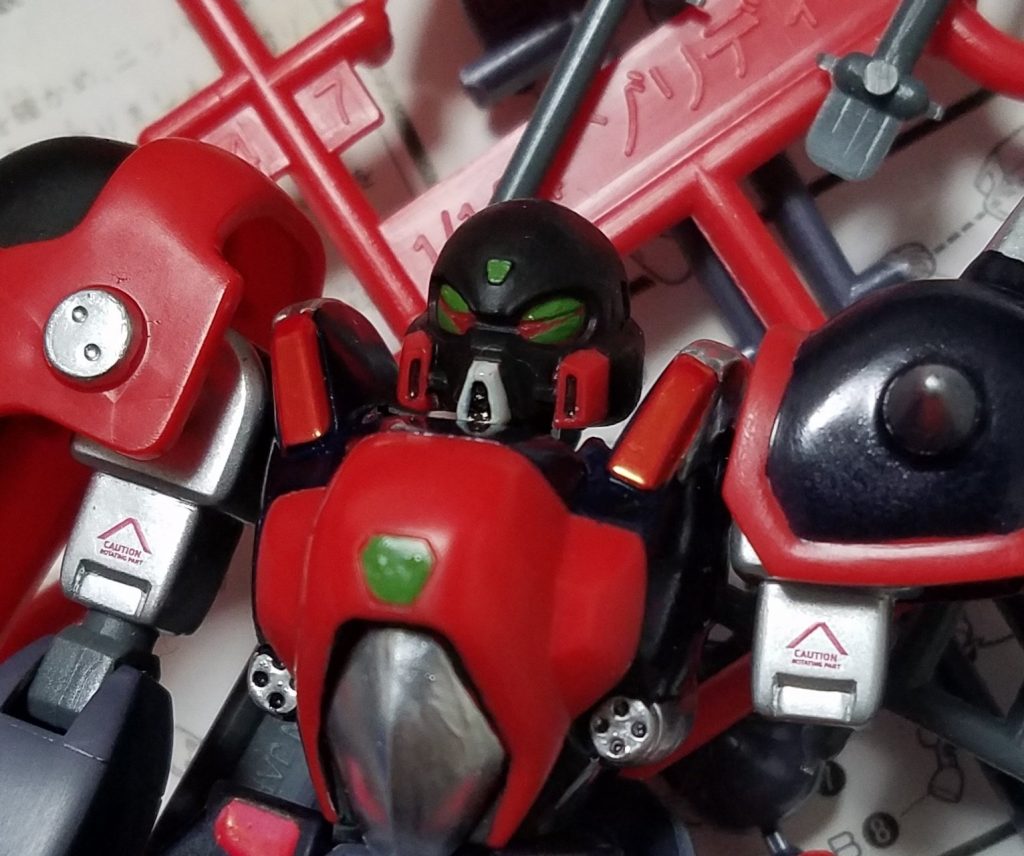 頭塗ってる時の写真だけ残ってました