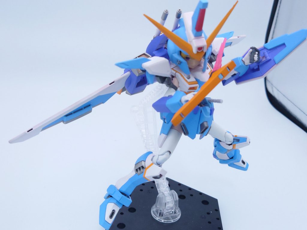 ビームブーメランを構えてこのアングルはお気に入りです