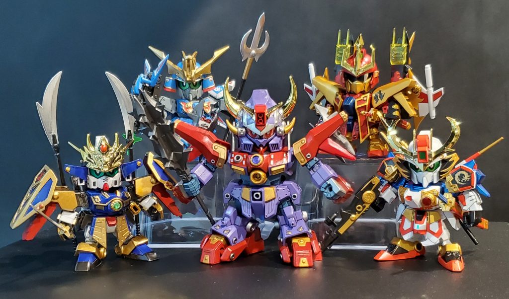 若武者五人衆、揃いました！自分で言うのもなんですが、カッコいい！