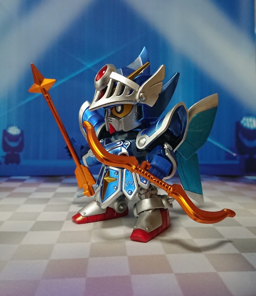 横から。妖精の羽根もガンダムマーカー塗装。