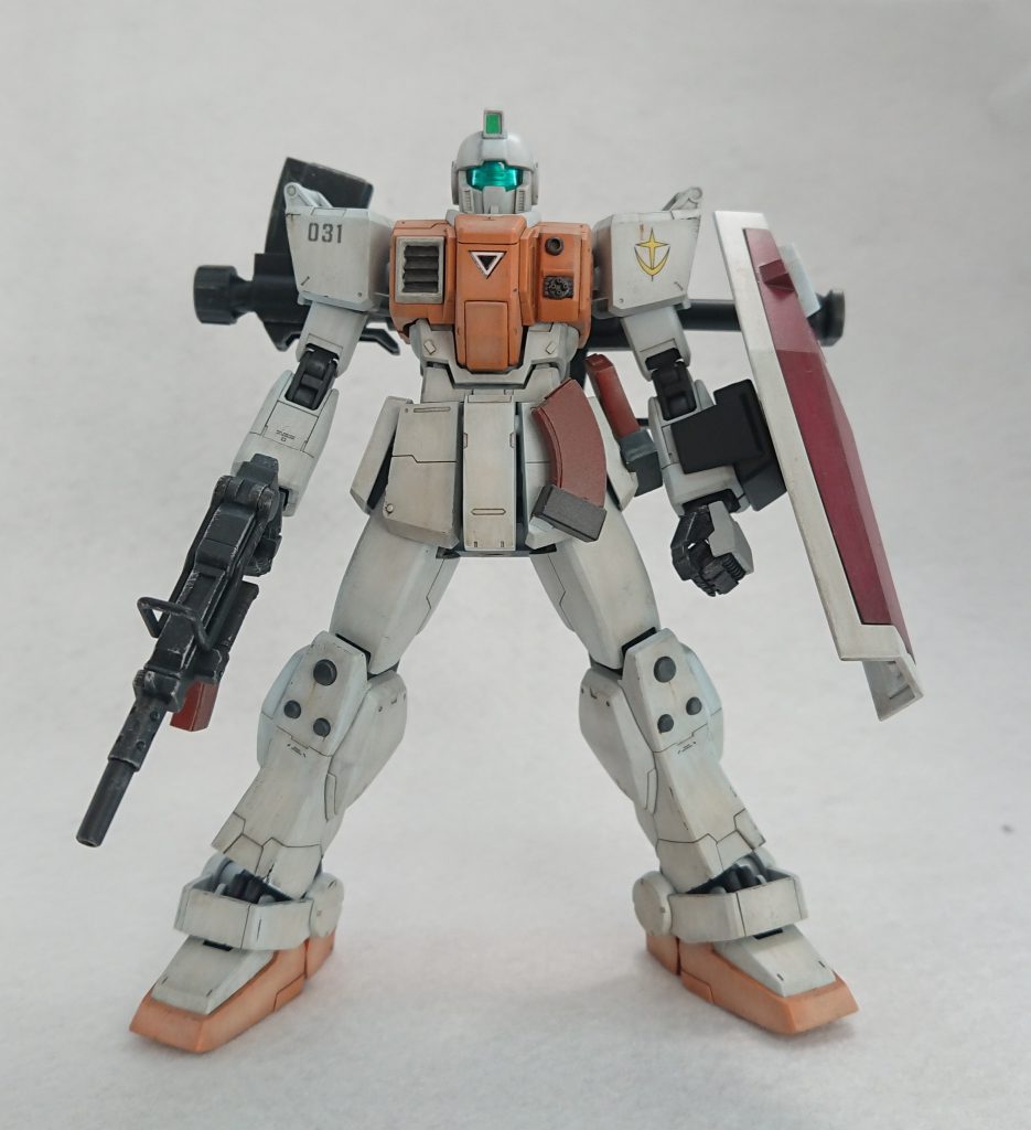 HGUC 陸戦型ジム–2枚目/制作者：CHIHA