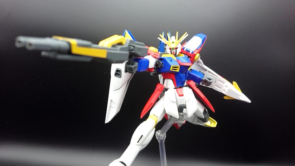 ビルドワイバーンよろしくフリーダムとウイングゼロを掛け合わせたお手軽改造です。カラーリングはワイバーンを参考に塗装。