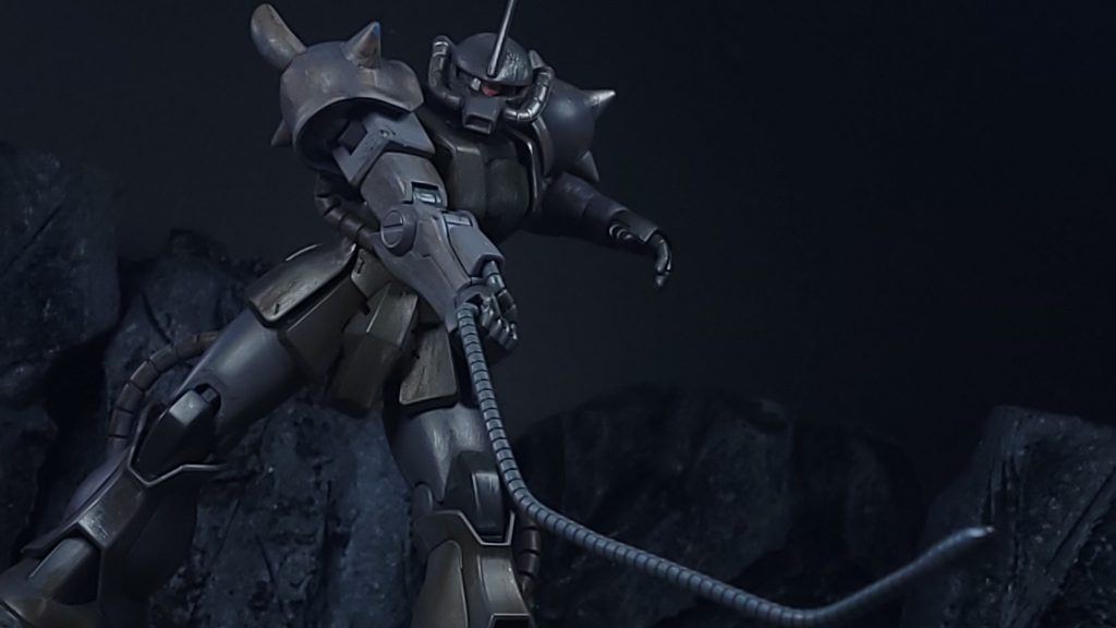 グフ　現地改修型–4枚目/制作者：@osiborisakuhin