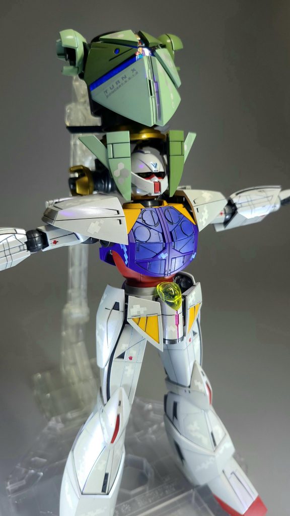 直後にターンXに捕まってしまいましたね。データ解析される∀ガンダムも再現できます。