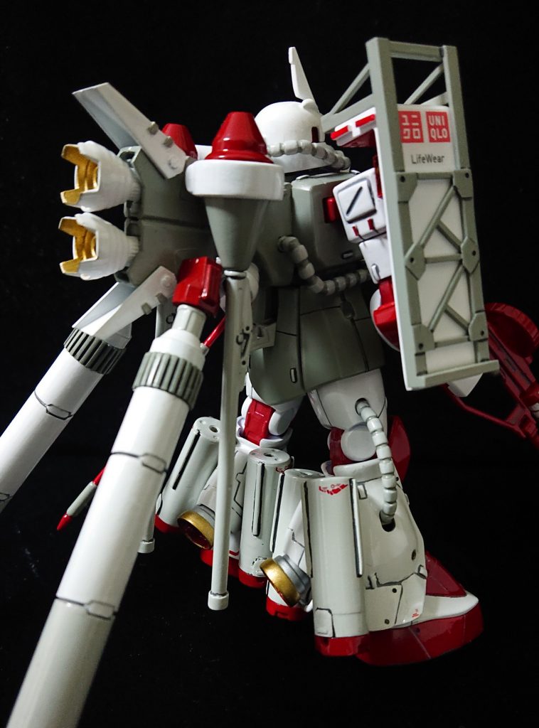 もともとバーニアがないのですね。バーニアも男のロマンですから❗