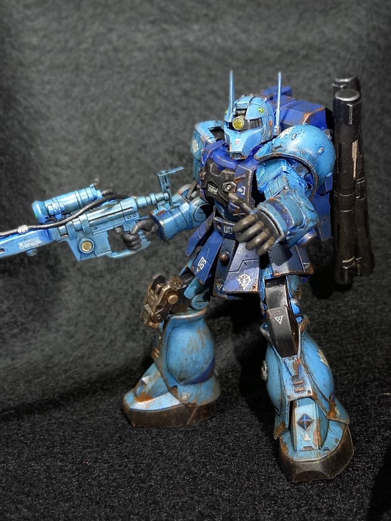 ザクⅠスナイパー　瀧川カラーバージョン–3枚目/制作者：@feiru777