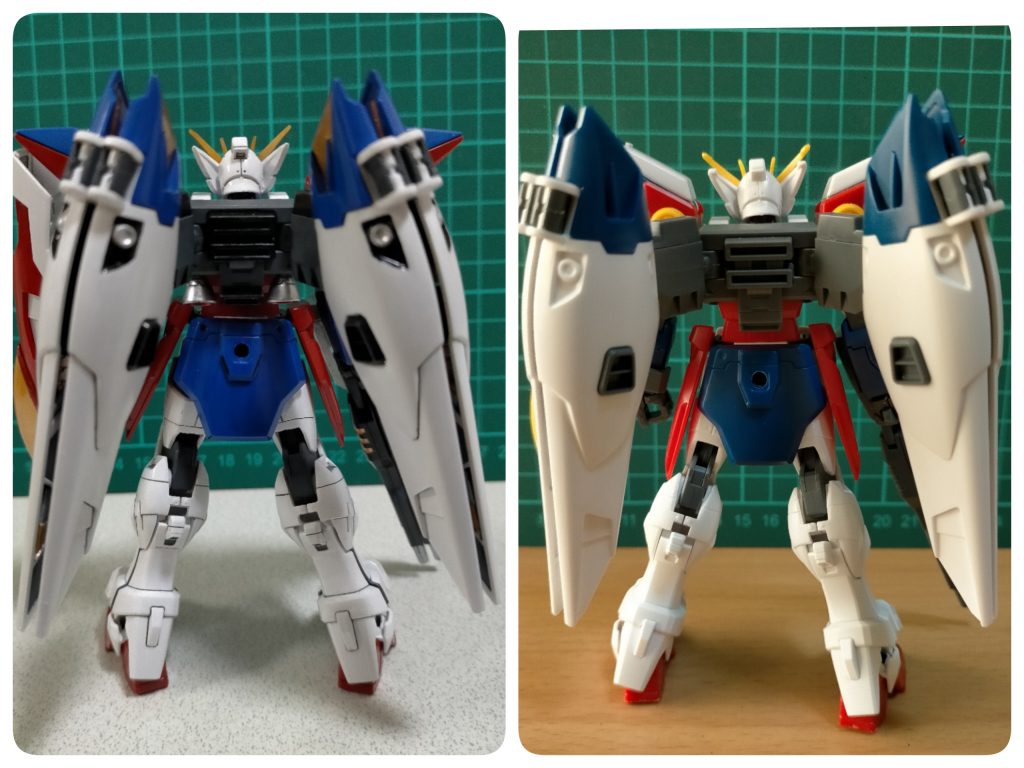 正面/両サイド/バックショット各 塗装前/塗装後