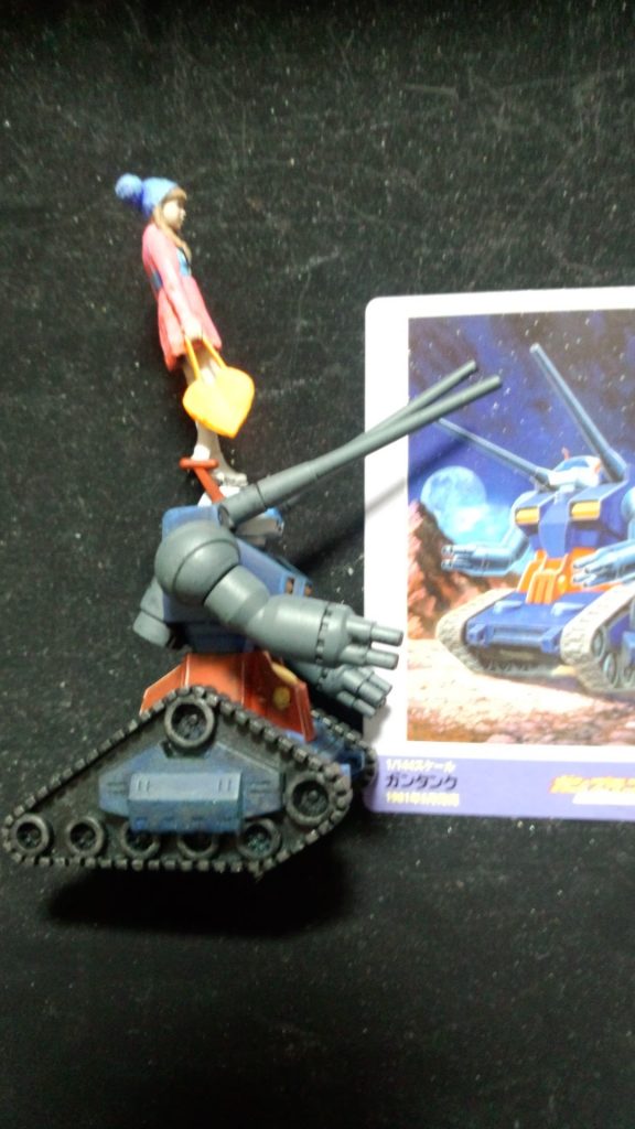 ガンプラコレクション　ガンタンク–2枚目/制作者：しまたろう